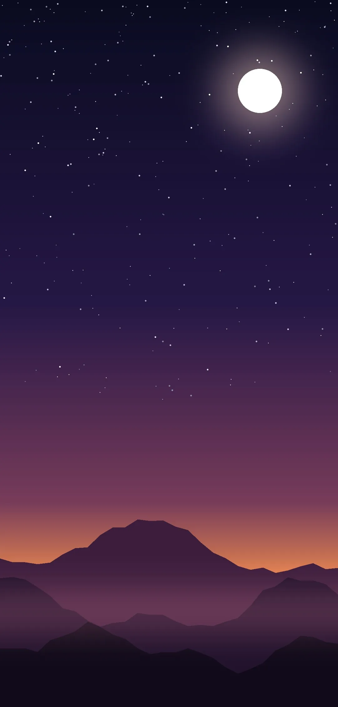 The same photo, plain and as the TimeBorn live wallpaper